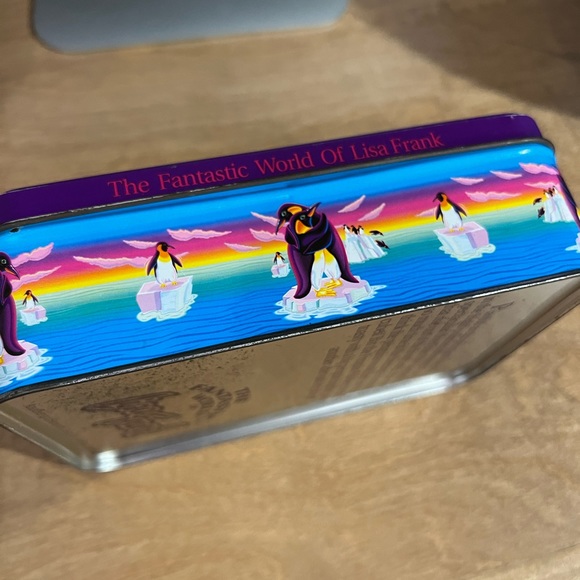 Vintage Lisa Frank Penguin tin - Picture 5 of 9